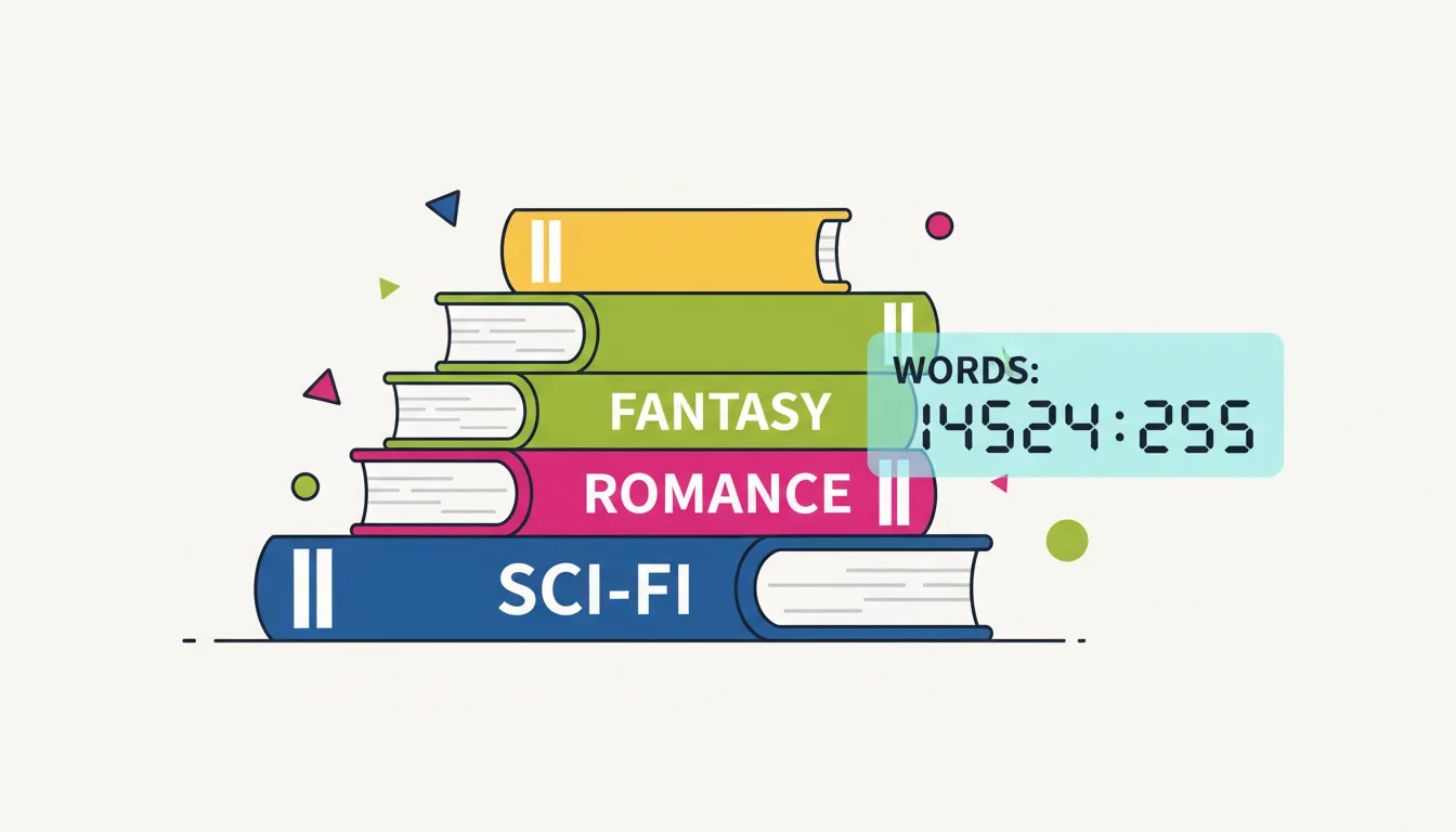 Average Word Count for a Novel: Genre-by-Genre Guide